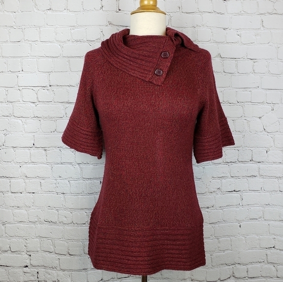 The Limited Button Funnel Neck Sweater XS - Picture 9 of 9